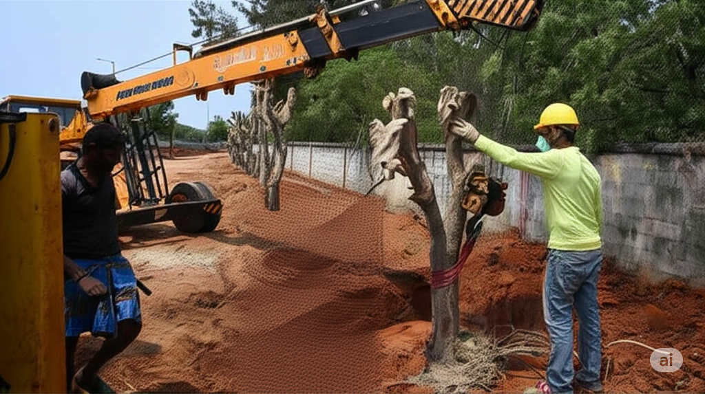 Tree Cutting & Translocation